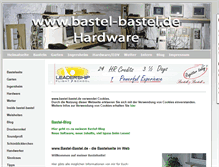 Tablet Screenshot of bastel-bastel.de